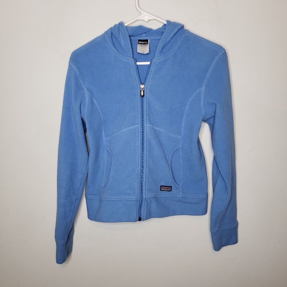 Patagonia Zip Up Fleece Hoodie Jacket Women's XS